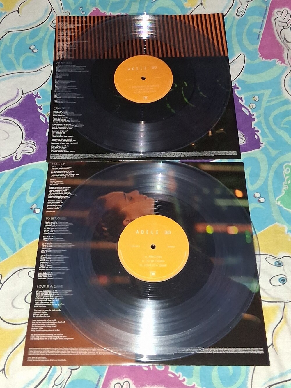 Adele 30 Clear Vinyl Double Record Lp